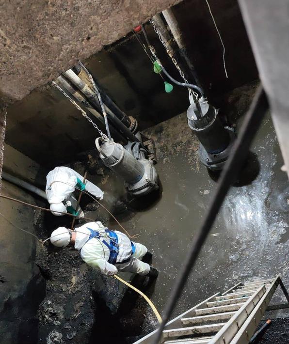 Entemanser emplea más de 6.500 horas de trabajo anuales para extraer 200 toneladas de toallitas vertidas a las redes de saneamiento